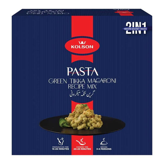 KOLSON GREEN TIKKA MACARONI 250GM