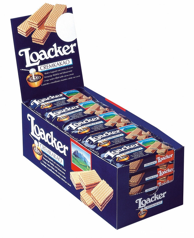 LOACKER CREMKAKAO WAFERS 45G-BOX