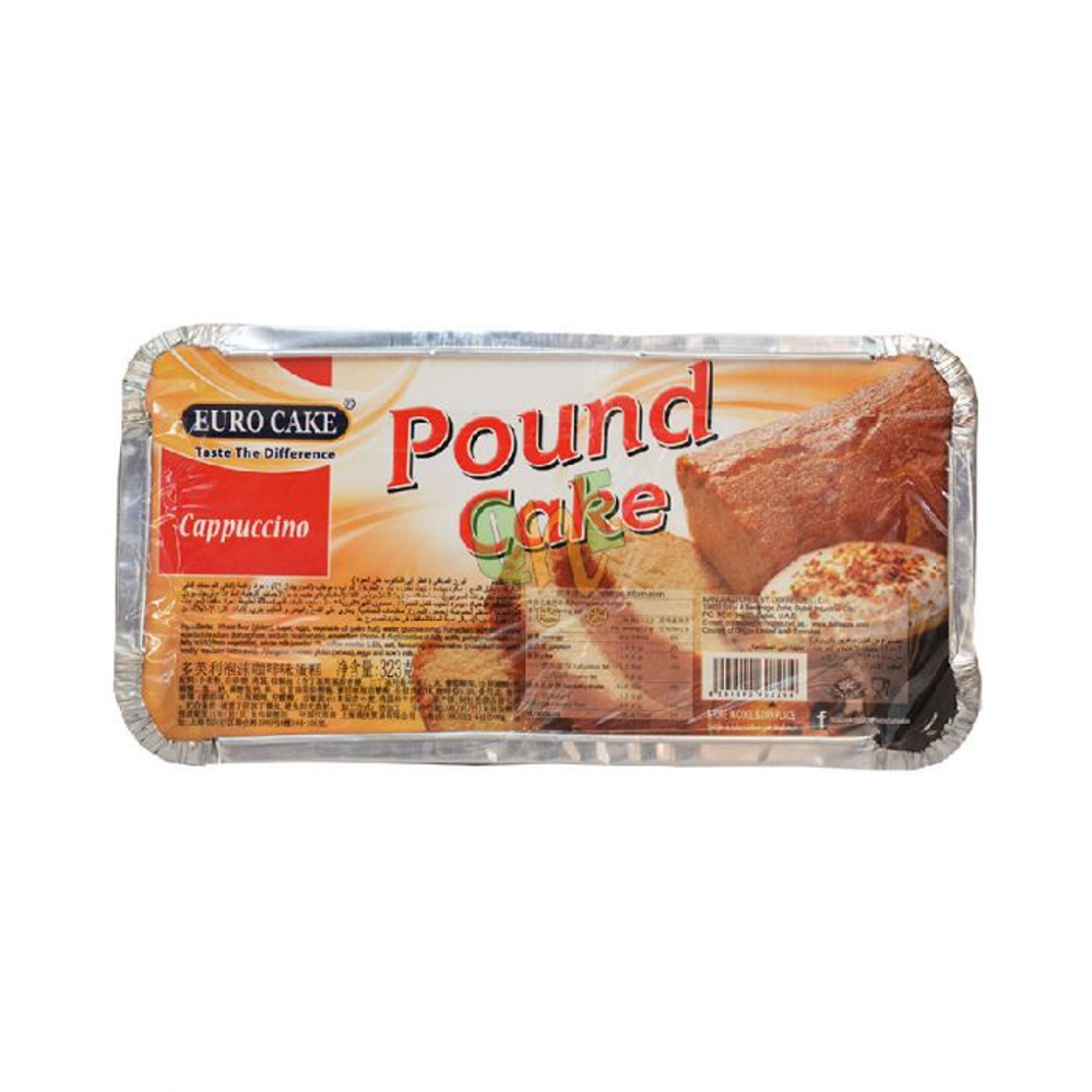 EURO  CAPPUCCINO POUND CAKE PC