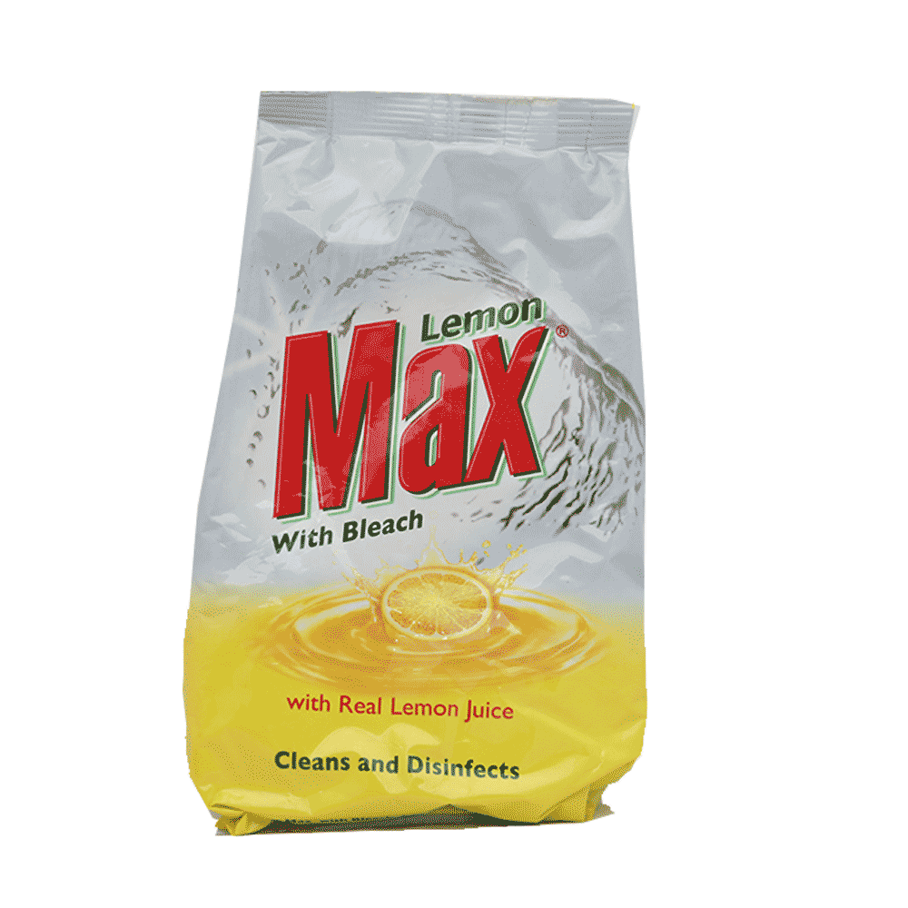 LEMON MAX DISHWASH POWDER WITH BLEACH 790 GM