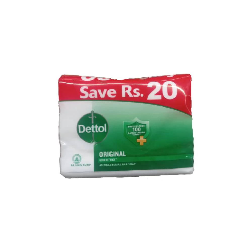 DETTOL SOAP ORIGINALFAMILY PACK 3X80 GM