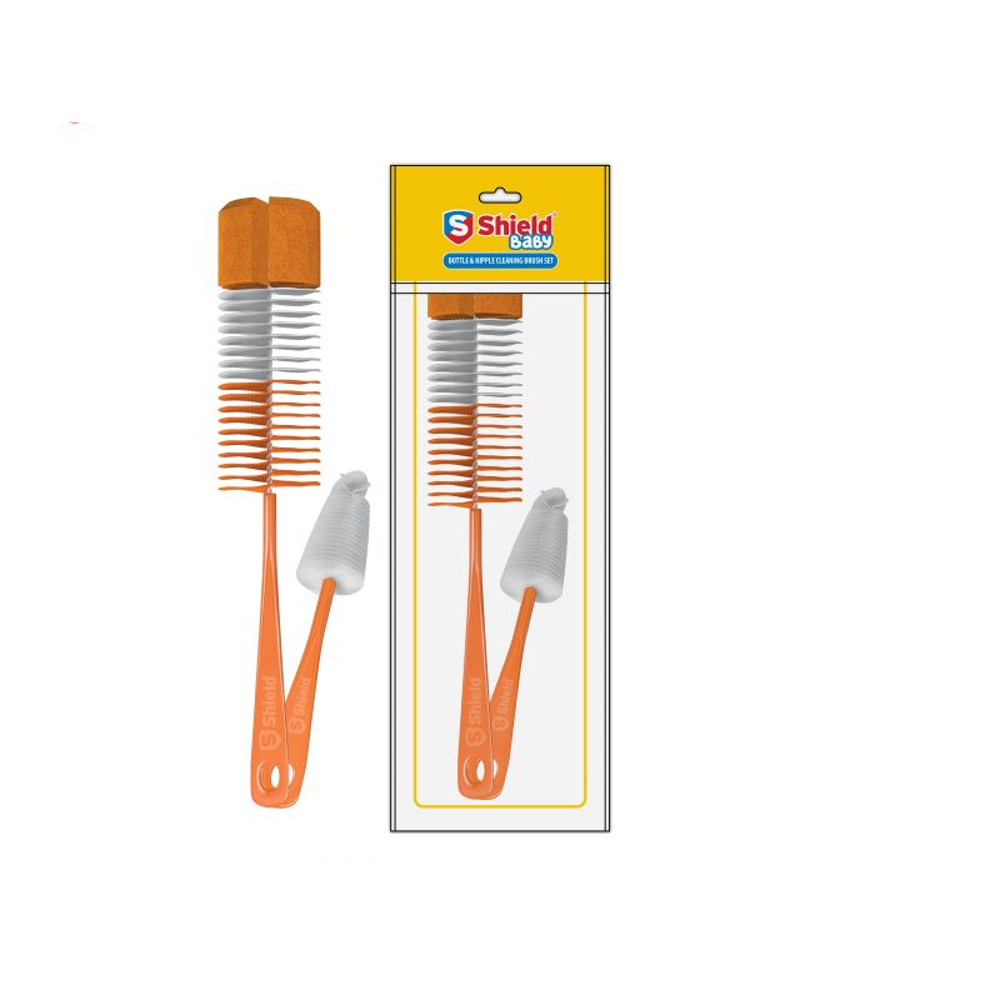 SHIELD CLEANING BRUSH TWIN PACK