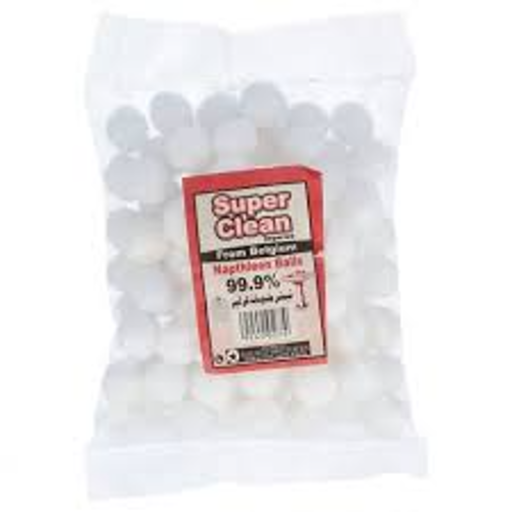 SUPER CLEAN NAPTHALINE BALLS PC