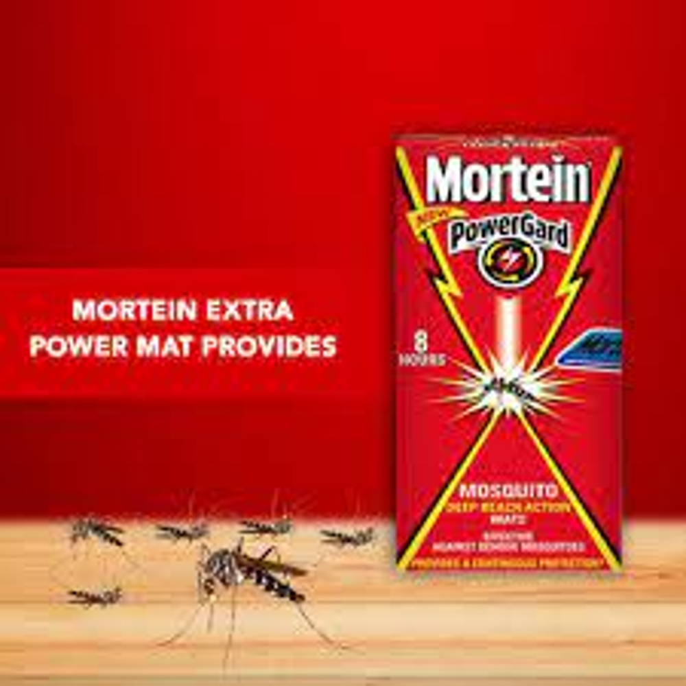 MORTEIN POWERGARD MOSQUITO EXTRA POWER MATS PACK