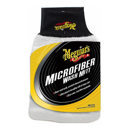 MEGUIARS SUPER THICK MICROFIBER WASH MITT X3002