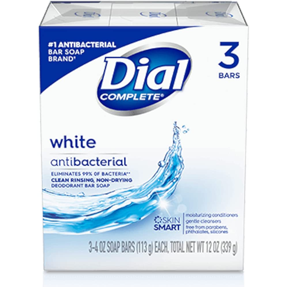 DIAL SOAP WHITE 3PC PACK 339 GM