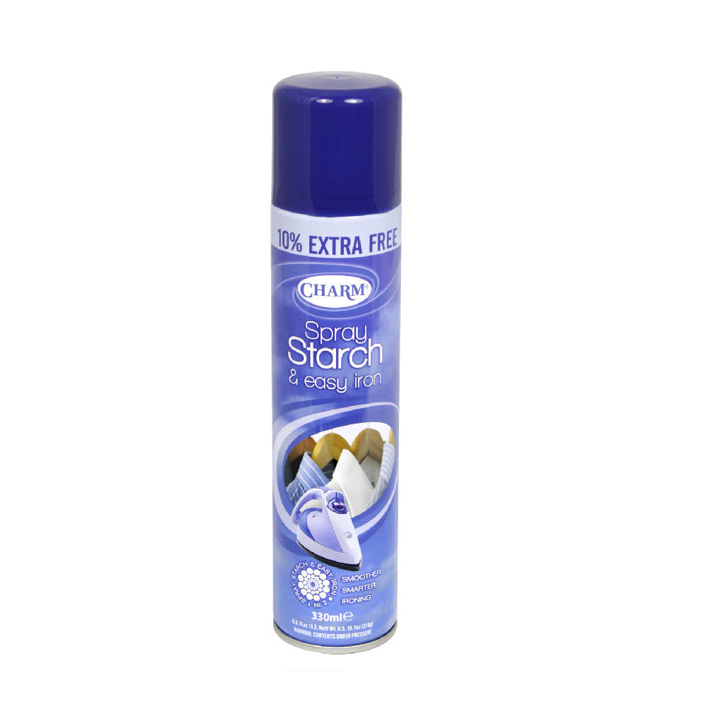 CHARM SPRAY STARCH EASY IRON 330 ML