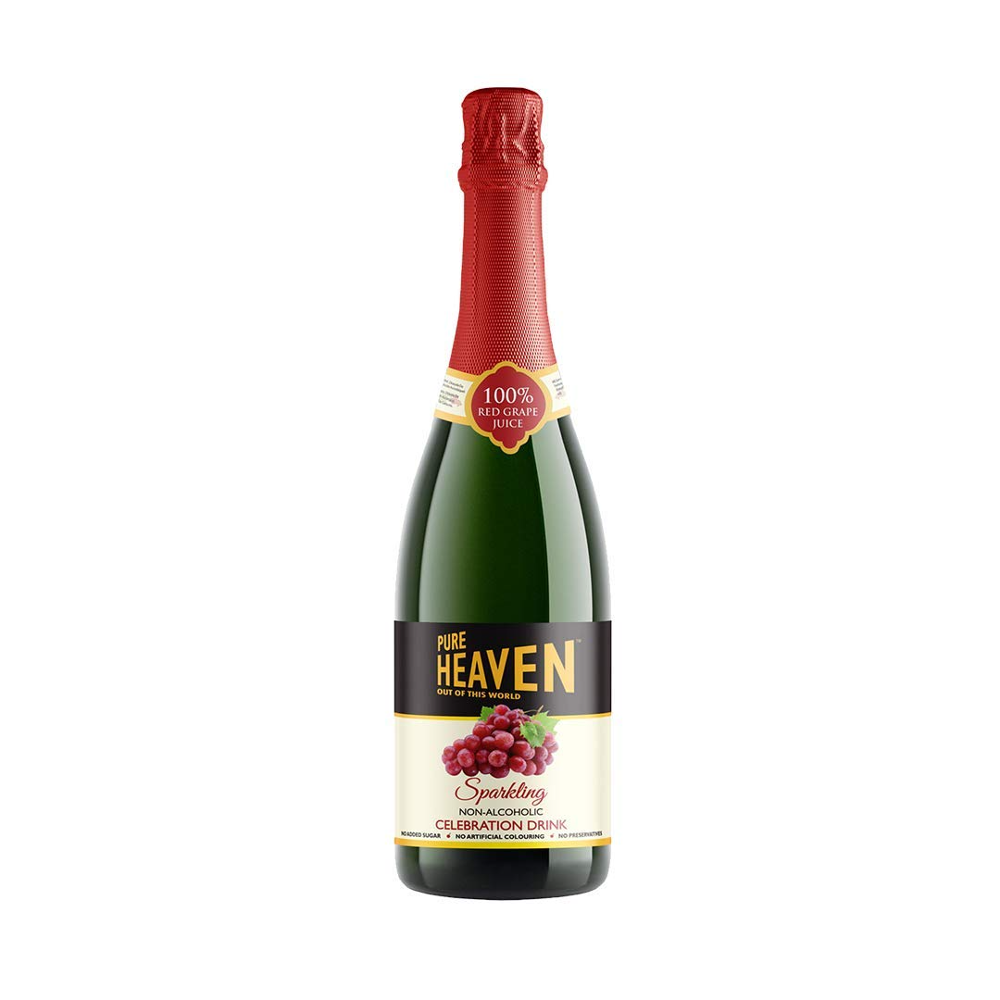 PURE HEAVEN JUICE RED GRAPE NON ALCOHOLIC 750 ML