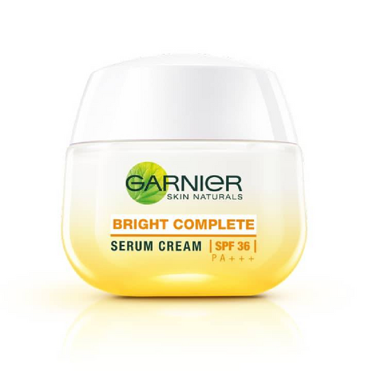 GARNIER BRIGHT COMPLETE VITMAN C SERUM CREAM SPF-36 50ML