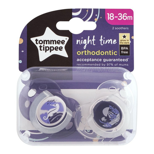 TOMMEE TIPPEE SOOTHER 433400 BASIC 2 PC 18-36M