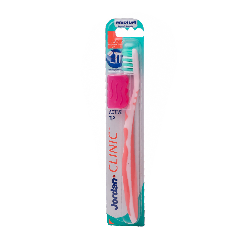 JORDAN TOOTH BRUSH ACTIVE TIP MEDIUM