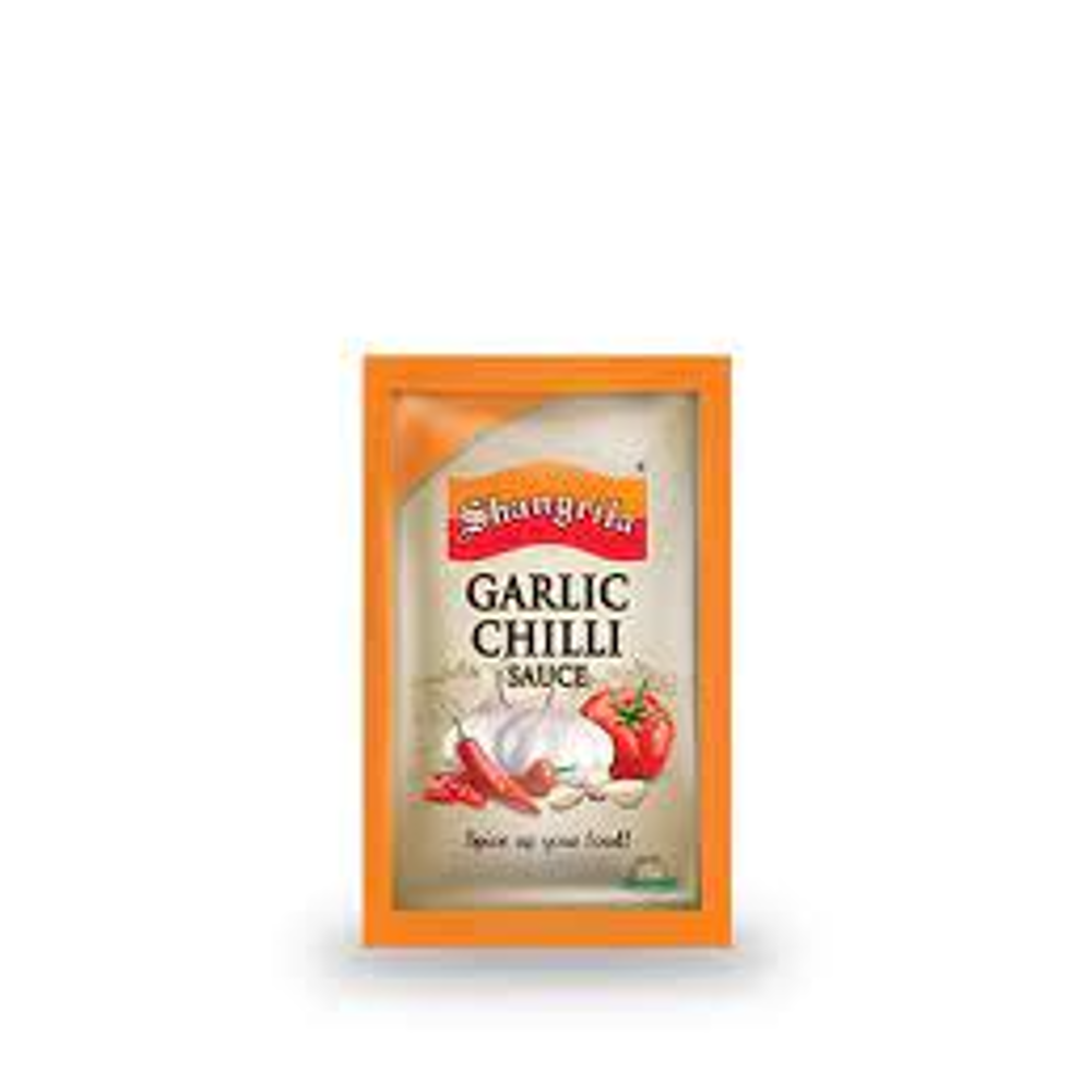 SHANGRILA GARLIC CHILLI SAUCE SACHET 10 GM(box)