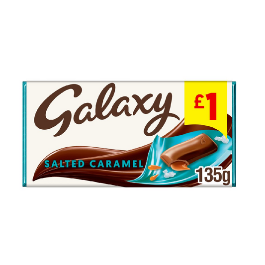 GALAXY CHOCOLATE SALTED CARAMEL 135 GM BASIC