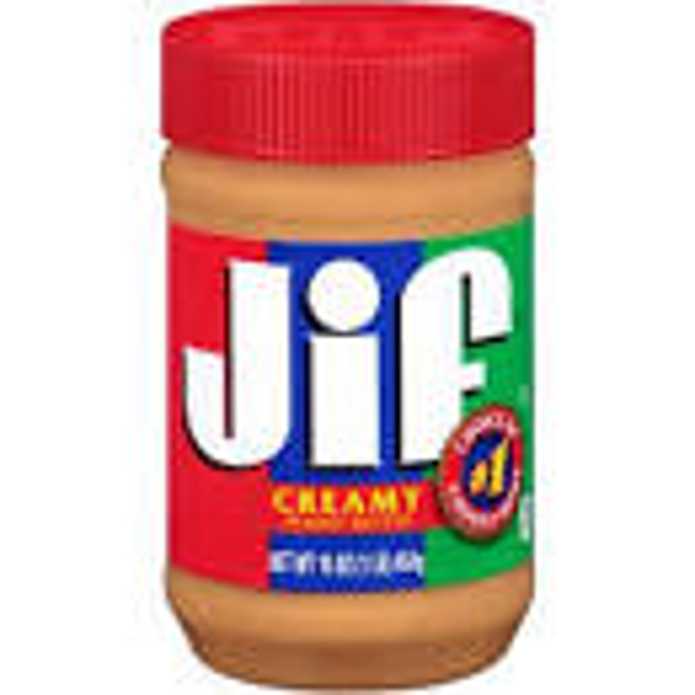 JIF SPREAD PEANUT BUTTER CREAMY 454 GM