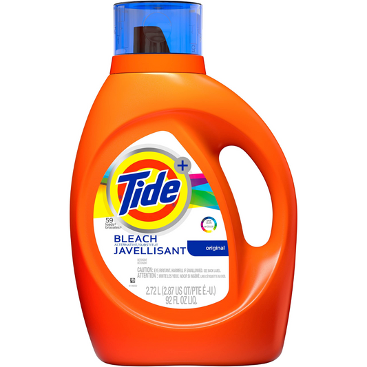 TIDE WASHING BLEACH LIQUID JAVELLISANT ORIGINAL 2.72 LTR