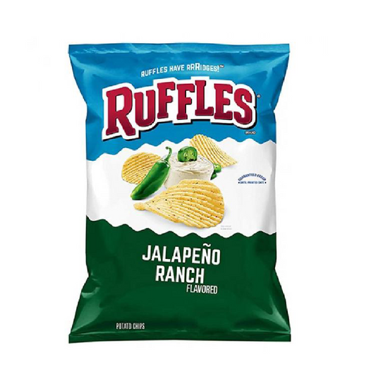 RUFFLES CHIPS JALAPENO RANCH 184.2 GM BASIC