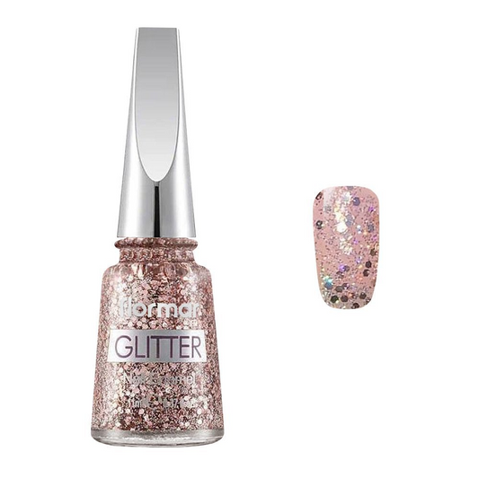FLOMAR GLITTER NAIL ENAMEL 02 11 ML
