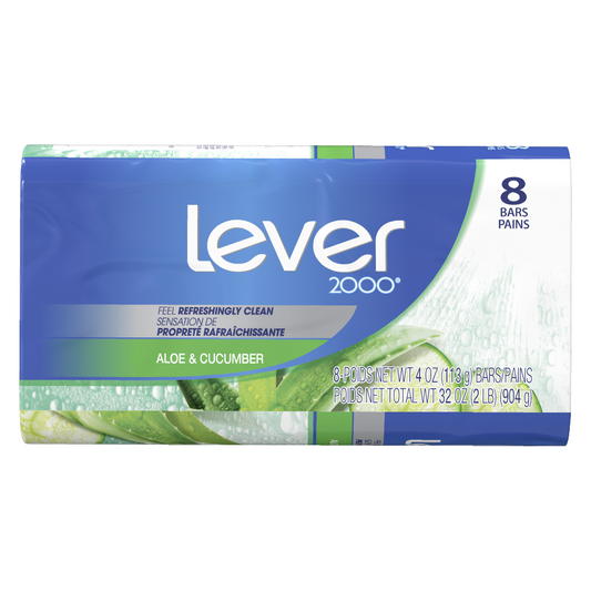 LEVER 2000 SOAP ALOE AND CUCUMBER 113 GM