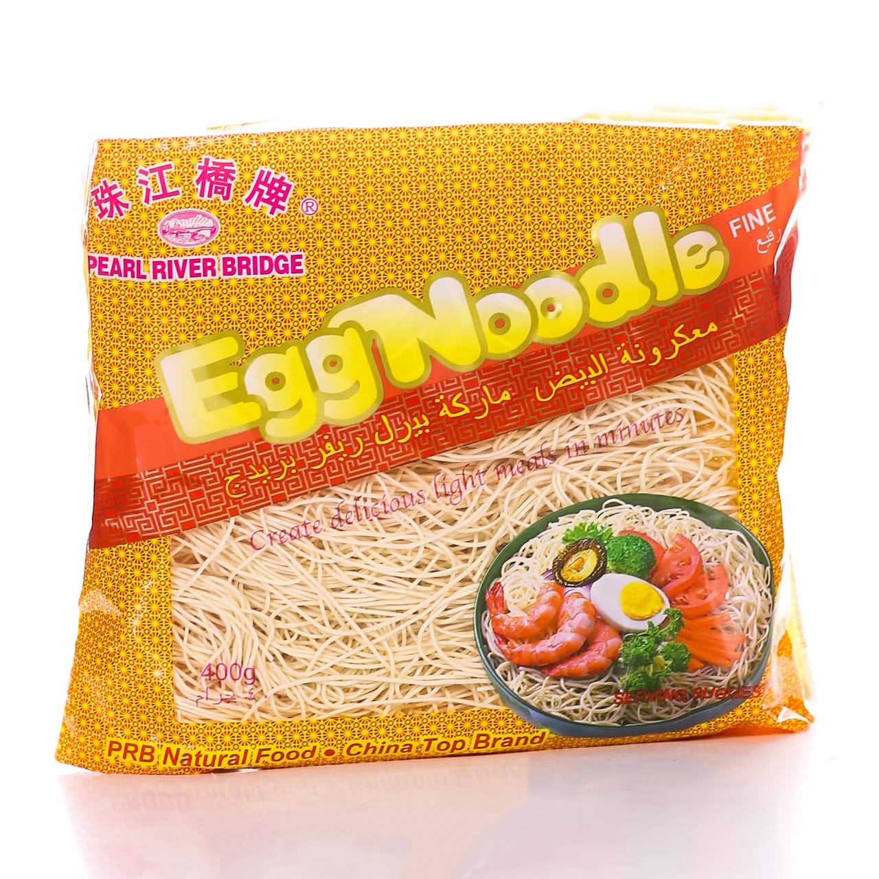 PRB EGG NOODLE FINE 400 GM BASIC