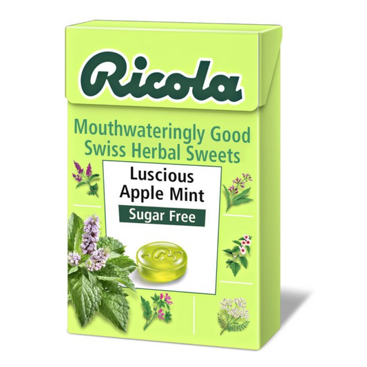 RICOLA CANDY APPLE MINT SUGAR FREE 45 GM BASIC