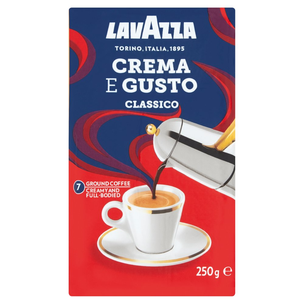 LAVAZZA COFFEE CREMA E GUSTO CLASSICO 250 GM BASIC