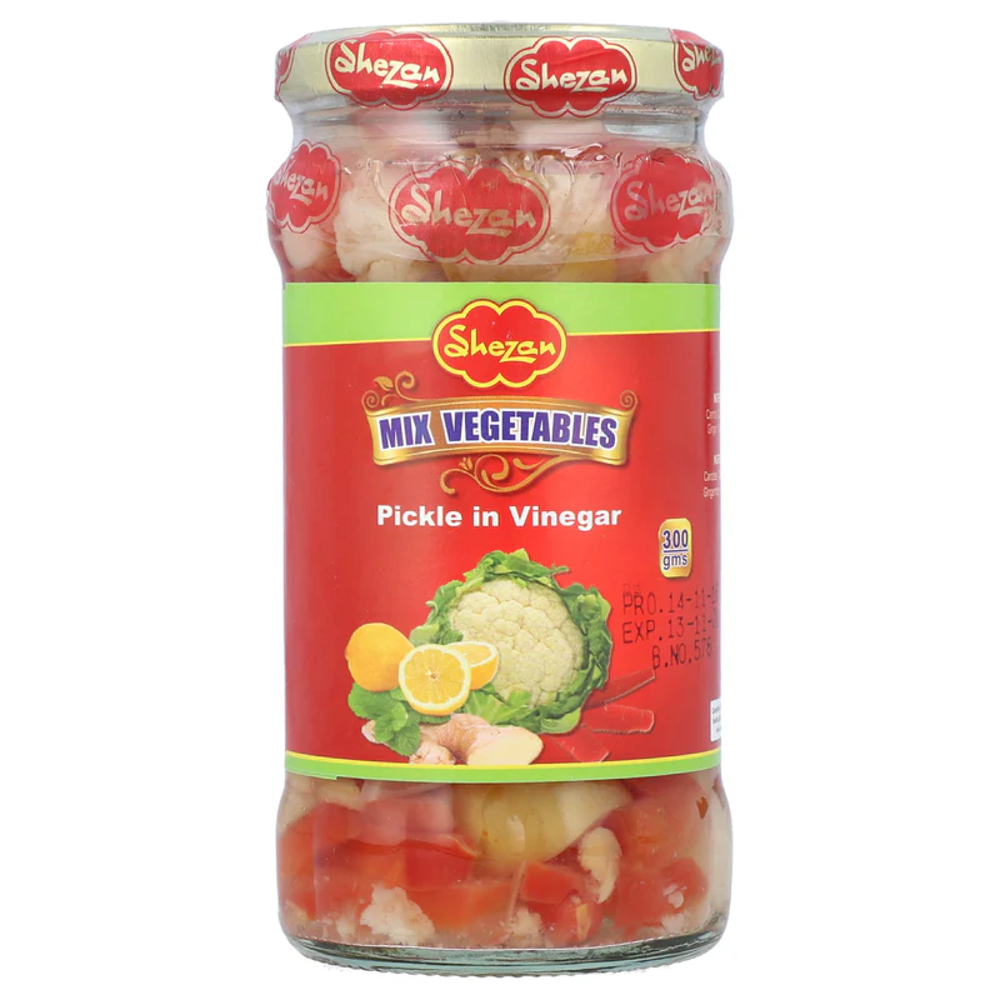 SHEZAN LIME & CHILLI PICKLE IN VINEGAR 300 GM