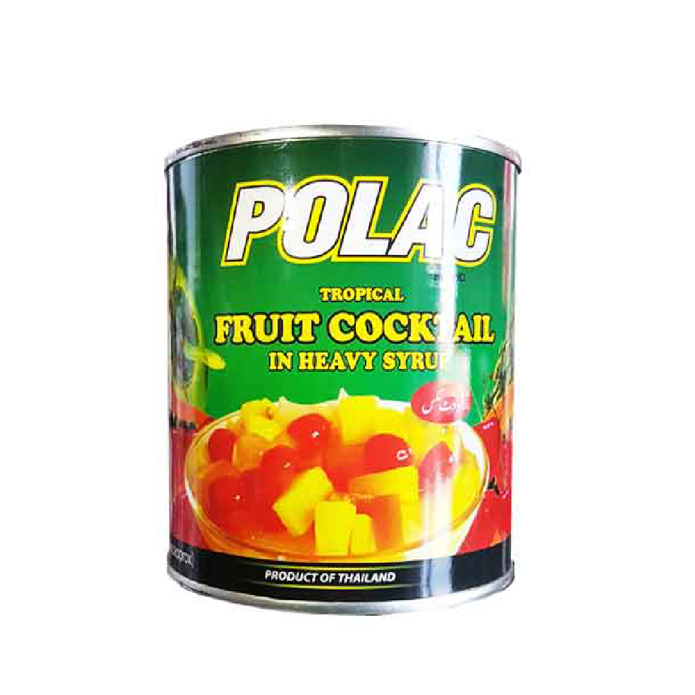 POLAC FRUIT COCKTAIL HEAVY SYRUP 3 KG