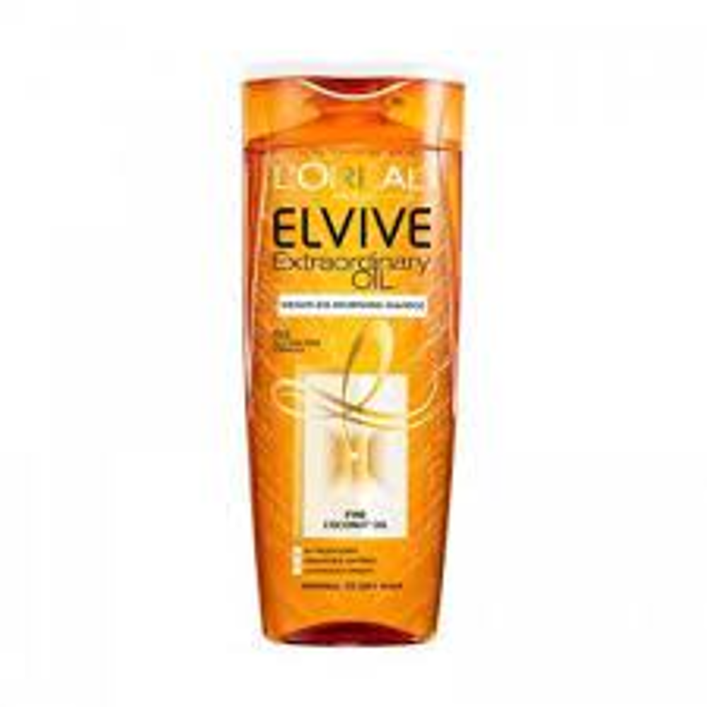 LOREAL ELVIVE SHAMPOO FINE COCONUT OIL 400 ML BASIC