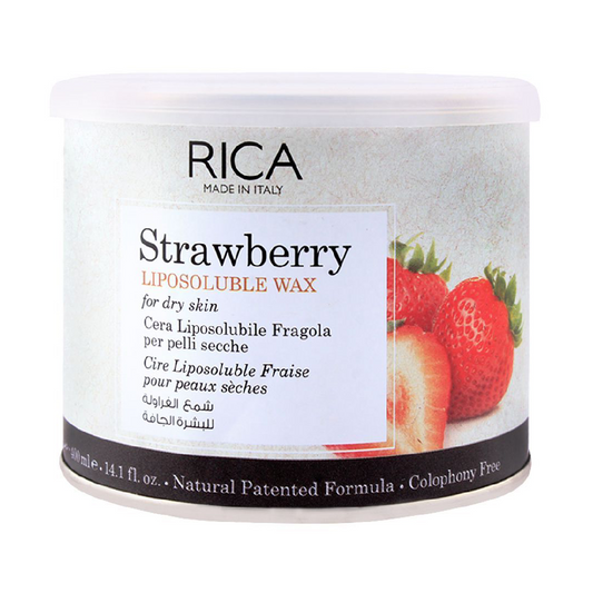 RICA LIPOSOLUBLE WAX STRAWBERRY 400 ML BASIC