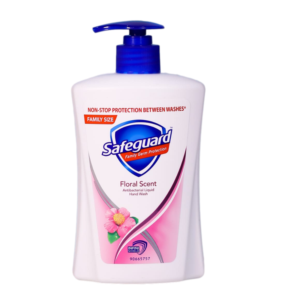 SAFEGUARD HAND WASH FLORAL SCENT FAMILY SIZE 420 ML