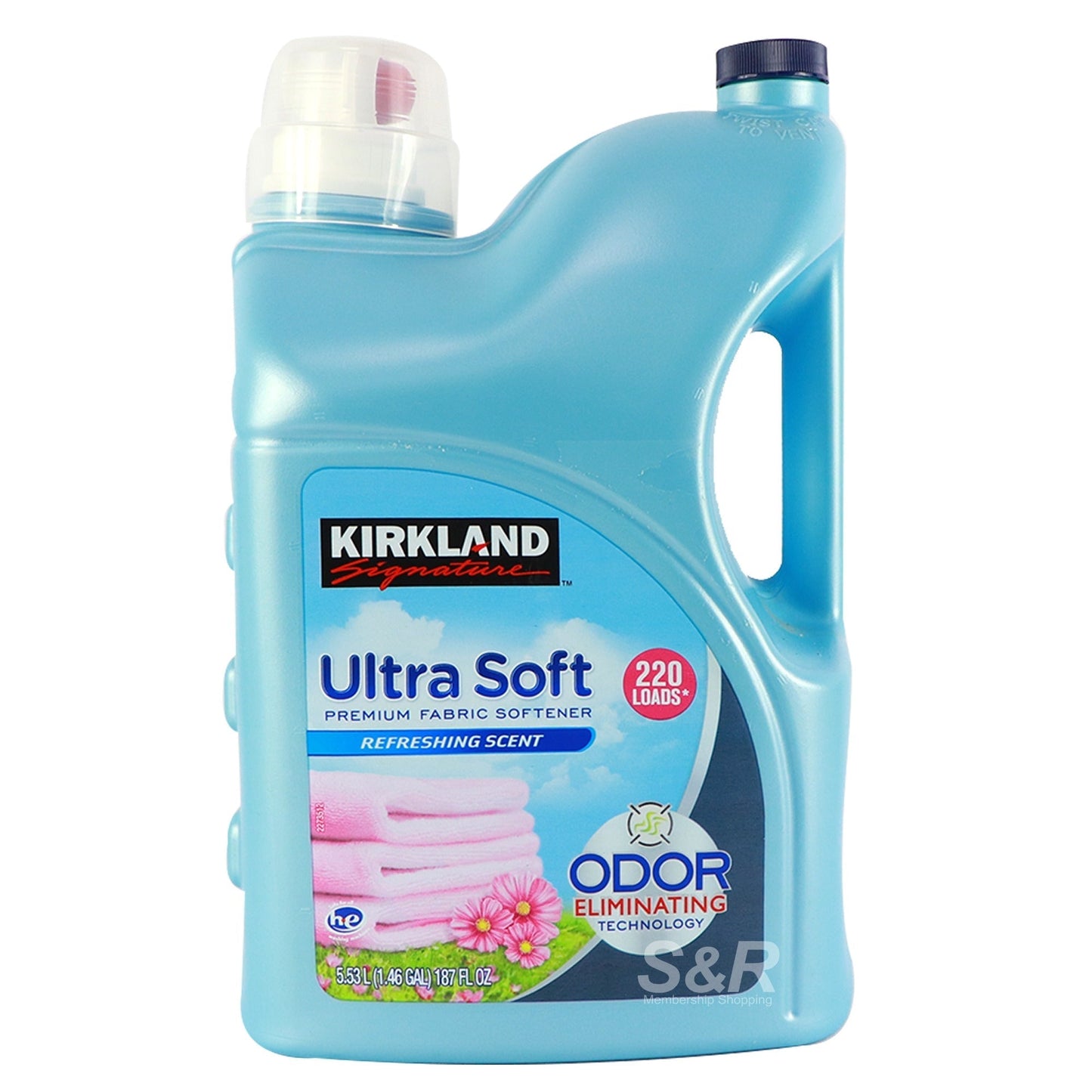 KIRKLAND FABRIC SOFTNER ULTRA SOFT ODOR 5.53 LTR