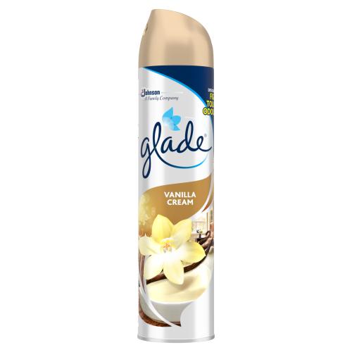 GLADE AIR FRESHNER VANILLA CREAM 300 ML BASIC