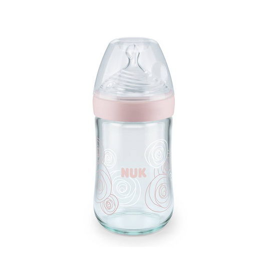 NUK FEEDER BOTTLE GLASS 10745093 240 ML BASIC