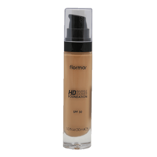 FLORMAR INVISIBLE COVER HD FOUNDATION GOLDEN B PC
