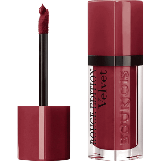 BOURJOIS LIP ROUGE VELVET T24 BLACK PLUM PCS