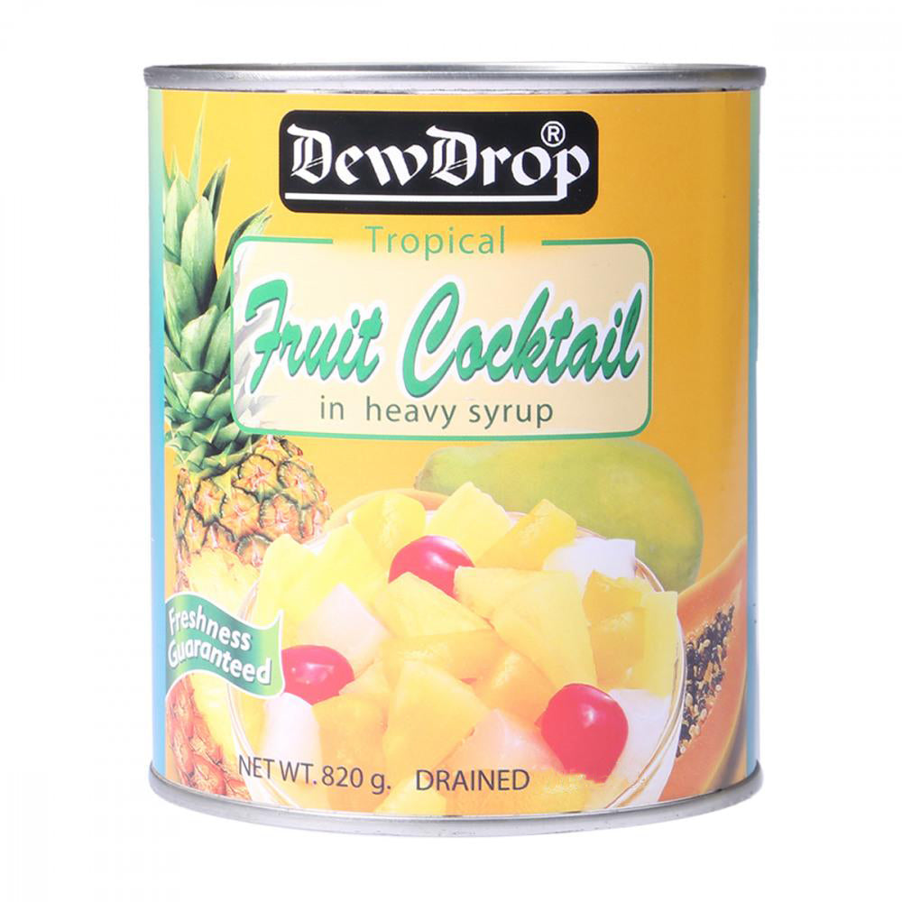 DEWDROP FRUIT COCKTAIL IN HEAVY SYRUP 750 GM