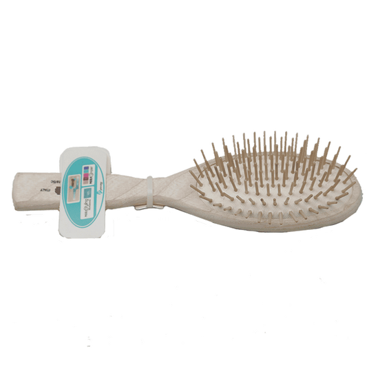 Mira Hair Brush Wooden Art-310