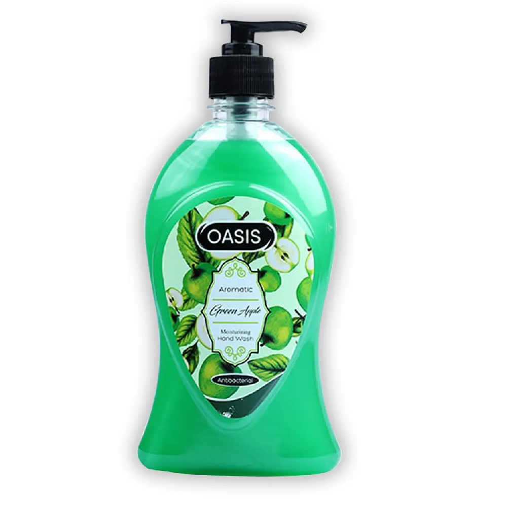 OASIS HAND WASH GREEN APPLE 500ML