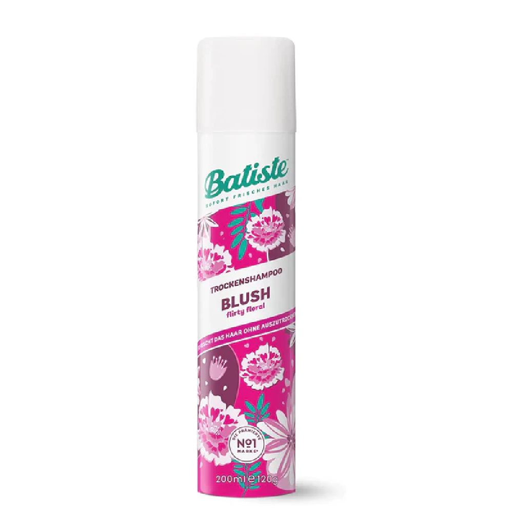 BATISTE DRY SHAMPOO FLORAL AND FLIRTY BLUSH 200 ML BASIC