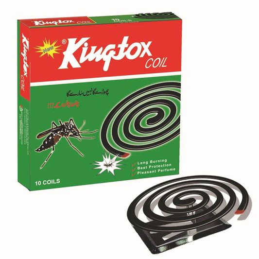 KINGTOX MOSQUITO COIL GREEN 10PC PACK BASIC