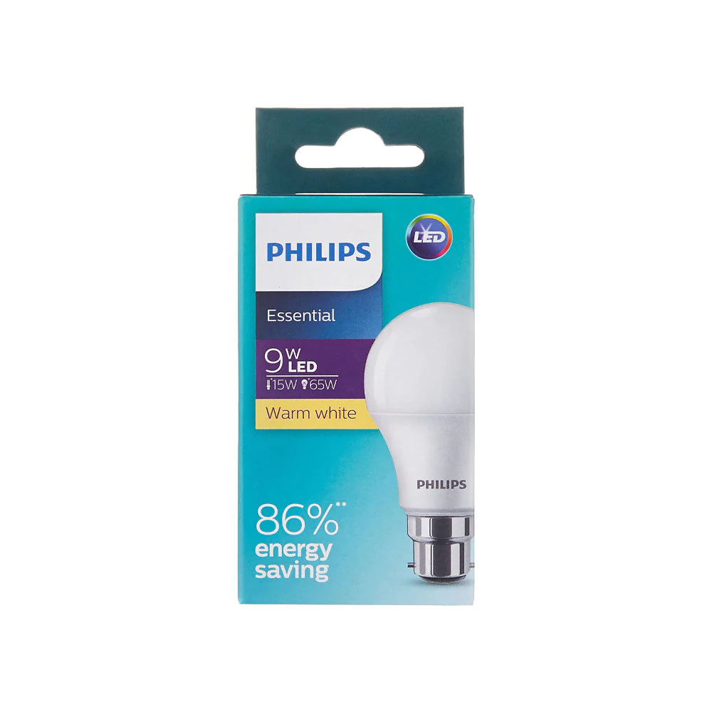 PHILIPS ESSENTIAL LED BULB COOL DAY-LIGHT 9W