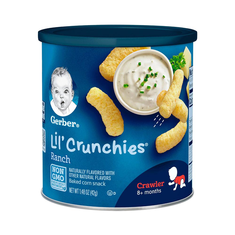 GERBER LIL CRUNCHIES RANCH 42 GM