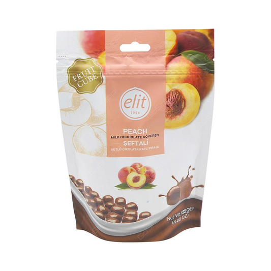 ELIT CHOCOLATE CUBE PEACH 125 GM