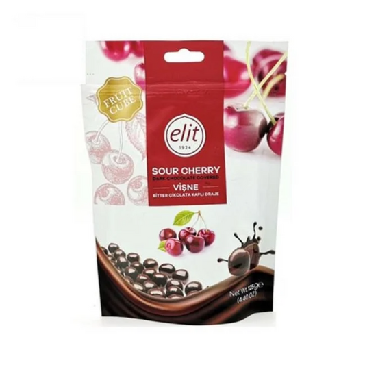 ELIT CHOCOLATE CUBE SOUR CHERRY 125 GM