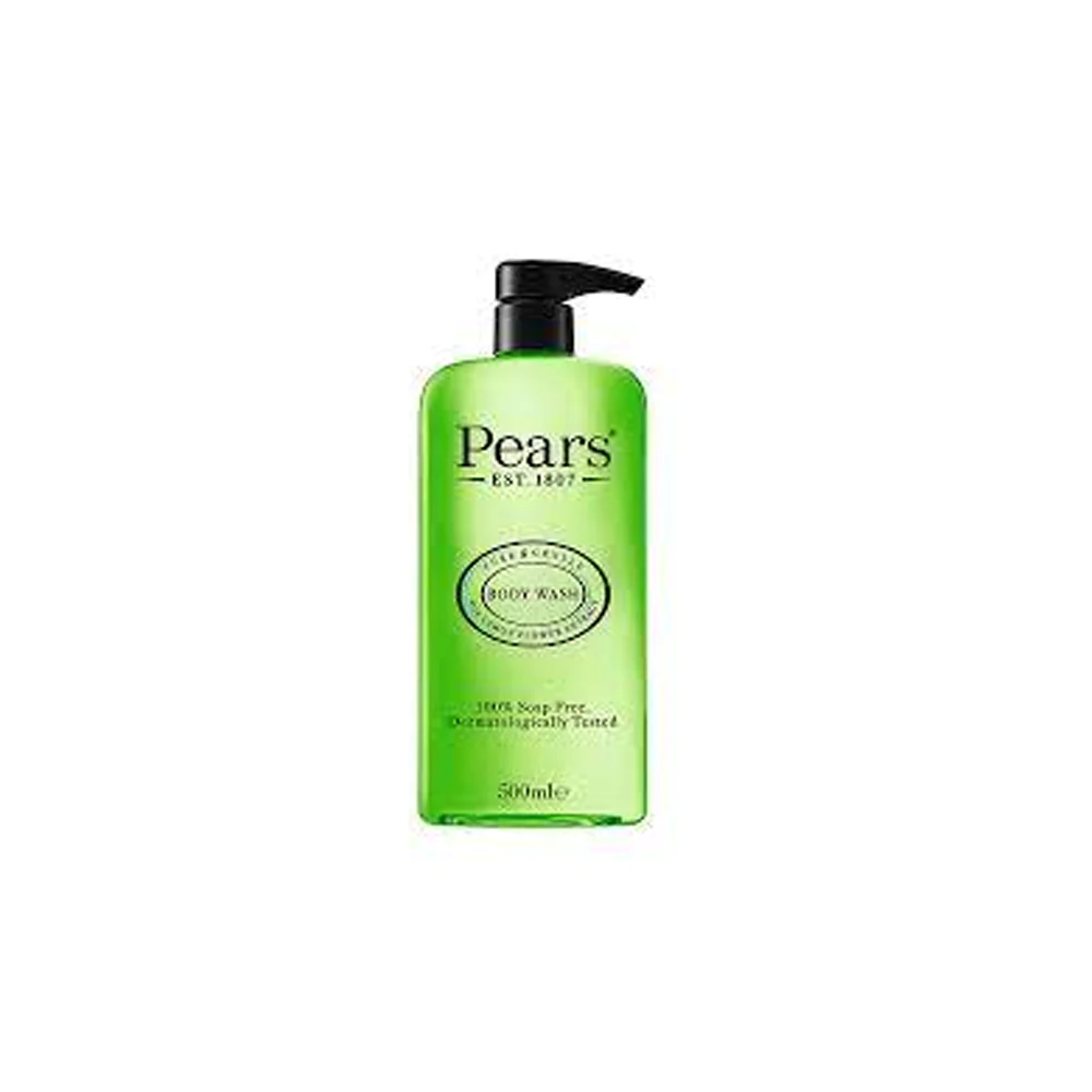 PEARS BODY WASH WITH LEMON FLOWER PURE AND GENTLE 500 ML