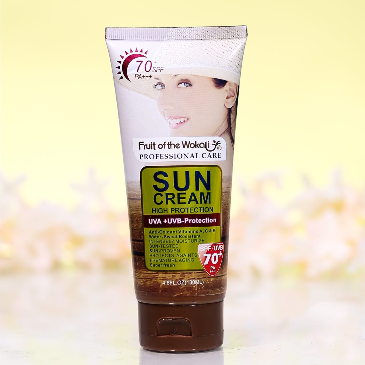 WOKALI SUN BLOCK SPF 70 CREAM 130 ML WKL 492