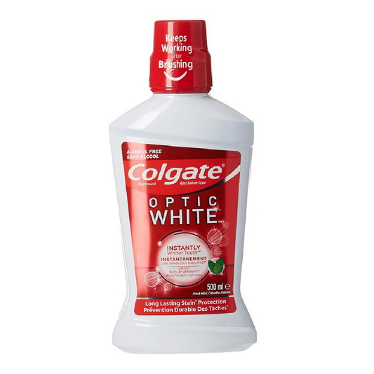 COLGATE MOUTH WASH OPTIC WHITE 500 ML