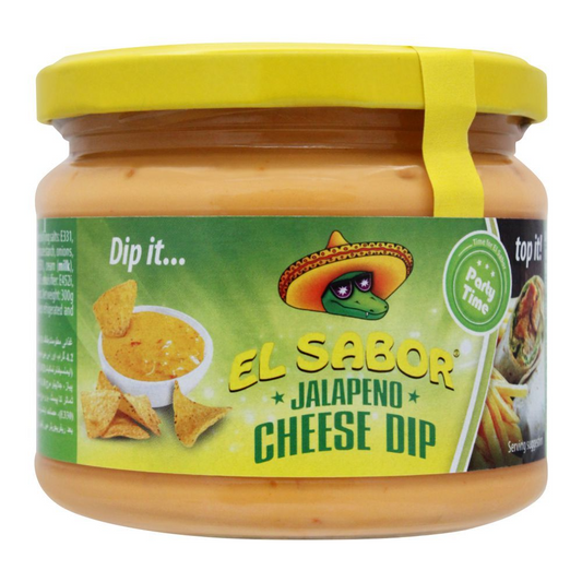 EL SABOR SAUCE JALAPENO CHEESE DIP 300 GM