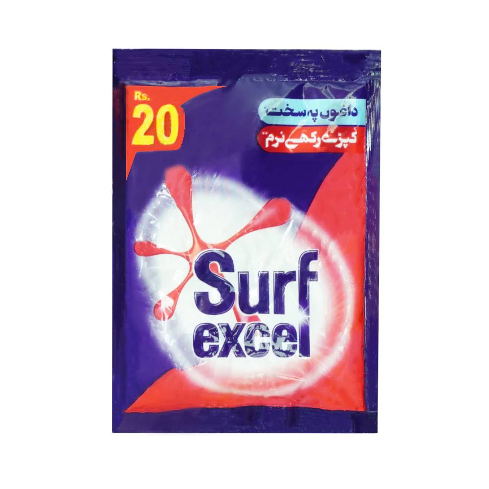 SURF EXCEL WASHING POWDER POUCH 35 GM