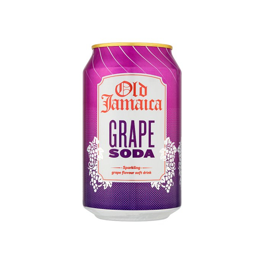 OLD JAMAICA GRAPE SODA TIN 330 ML